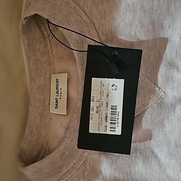 YSL lilac crewneck sweater - Picture 3 of 5